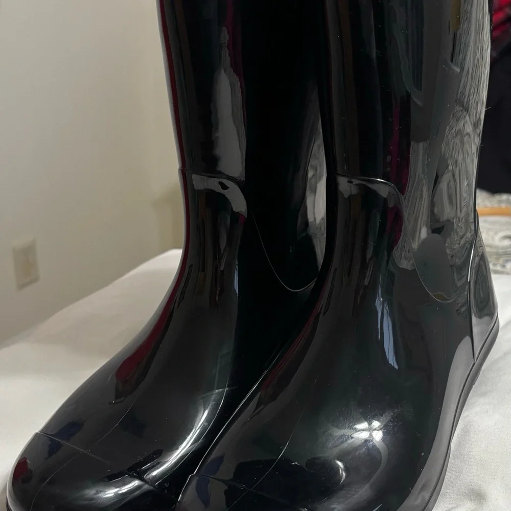 UGG Black Winter & Rain Boots - Wellies Great UGG Wellies! - Picture 1 of 5